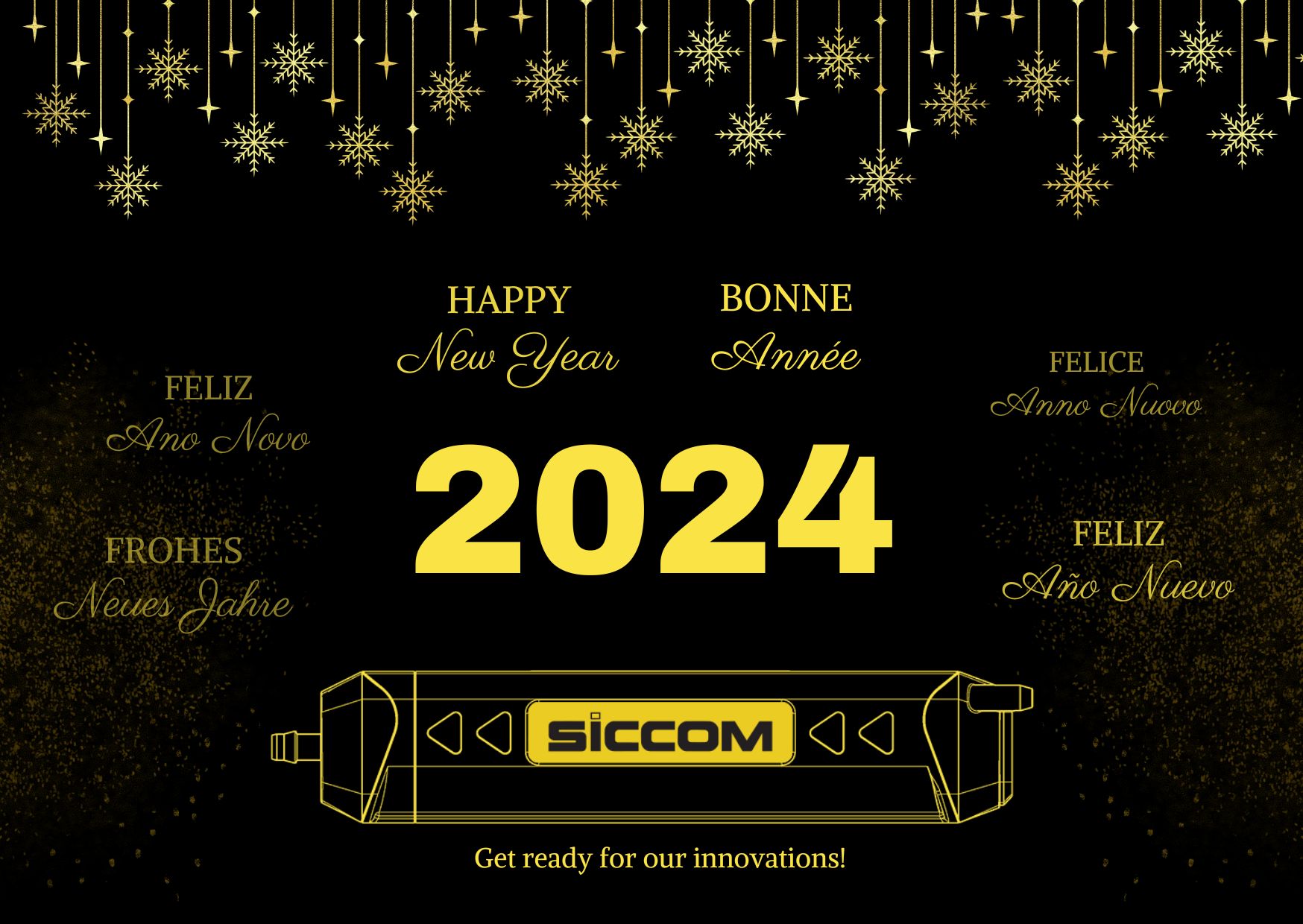 SICCOM vous souhaite une excellente année 2024 !